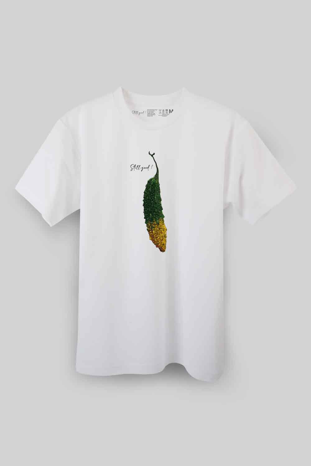 【Still good!】おいしい完熟ゴーヤTシャツ - Deliciously Ripe Goya Tee/cotton 100%/size:S-XXL