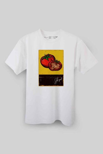 【Still good!】鳥との共有トマトTシャツ - Tomato's Delight Tee/cotton 100%/size:S-XXL