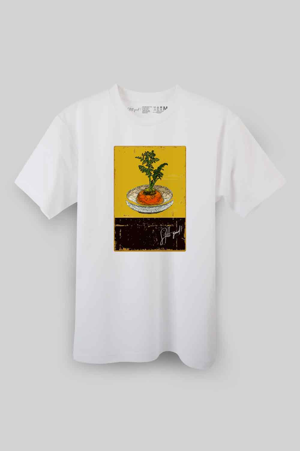 【Still good!】リボーンベジタブル人参Tシャツ - Reborn Carrot Tee/cotton 100%/size:S-XXL