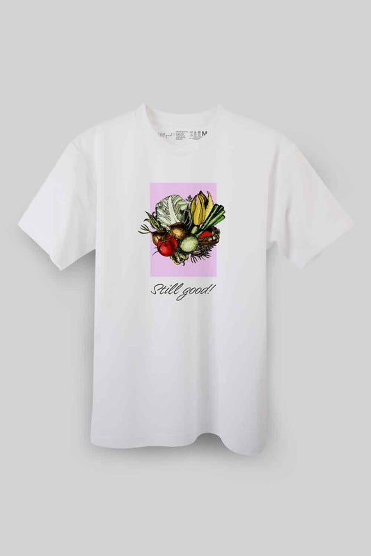 【Still good!】規格外野菜パーティーTシャツ - Wonky Veggie Party Tee/cotton 100%/size:S-XXL