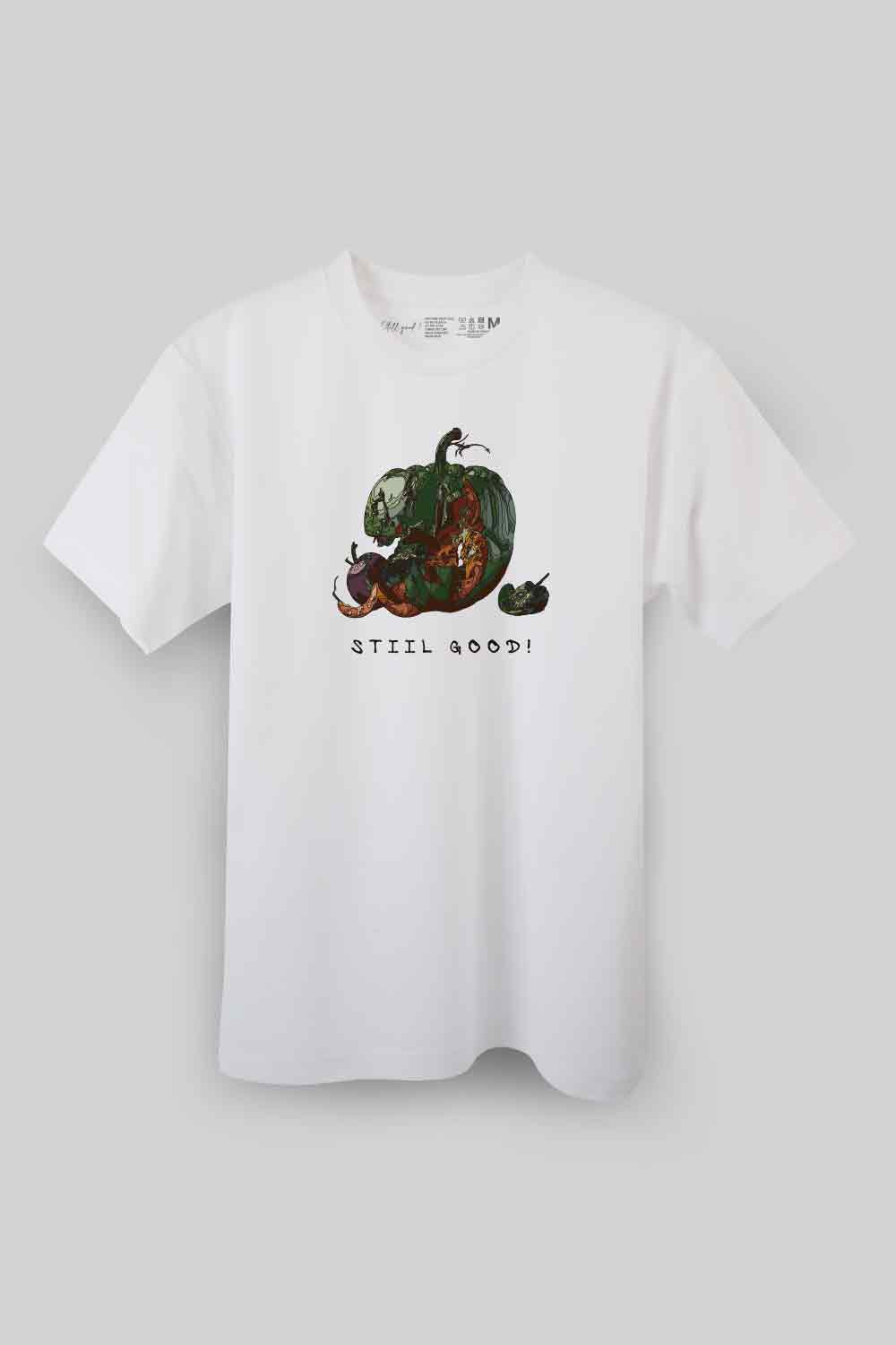 【Still good!】破壊かぼちゃTee/cotton 100%/size:S-XXL (コピー)