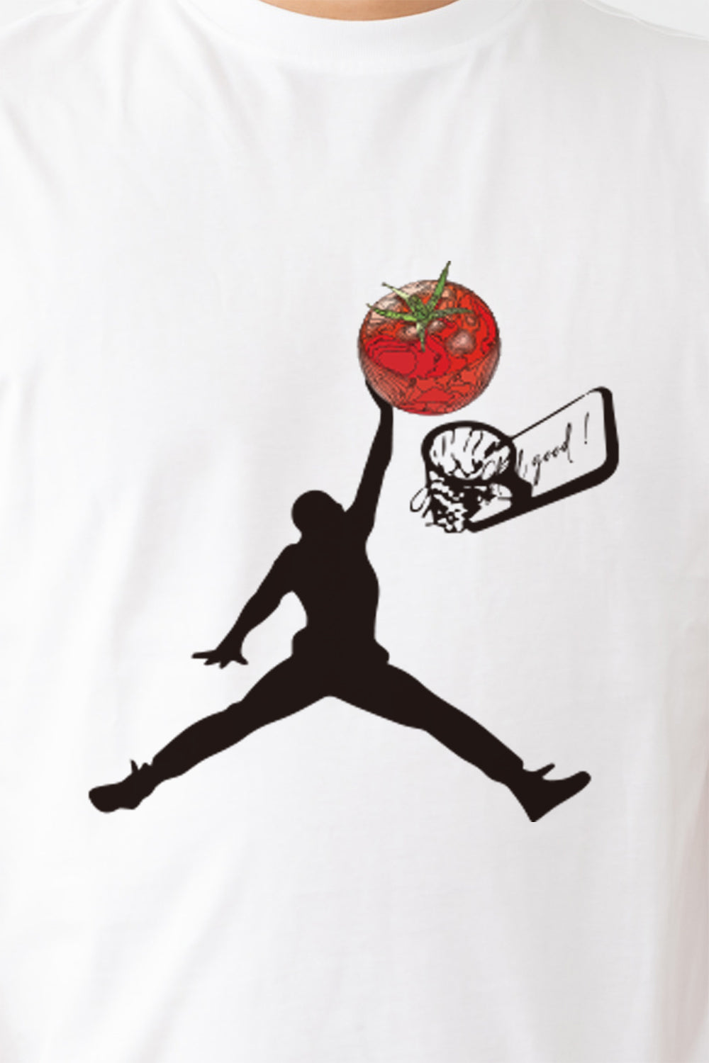 【Still good!】華麗なるトマトダンカーTシャツ -Tomato Dunker Tee/cotton 100%/size:S-XXL