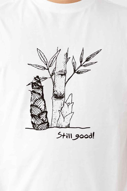 【Still good!】若竹の元気！/伸びすぎた筍Tシャツ -Bamboo shoot Tee/cotton 100%/size:S-XXL