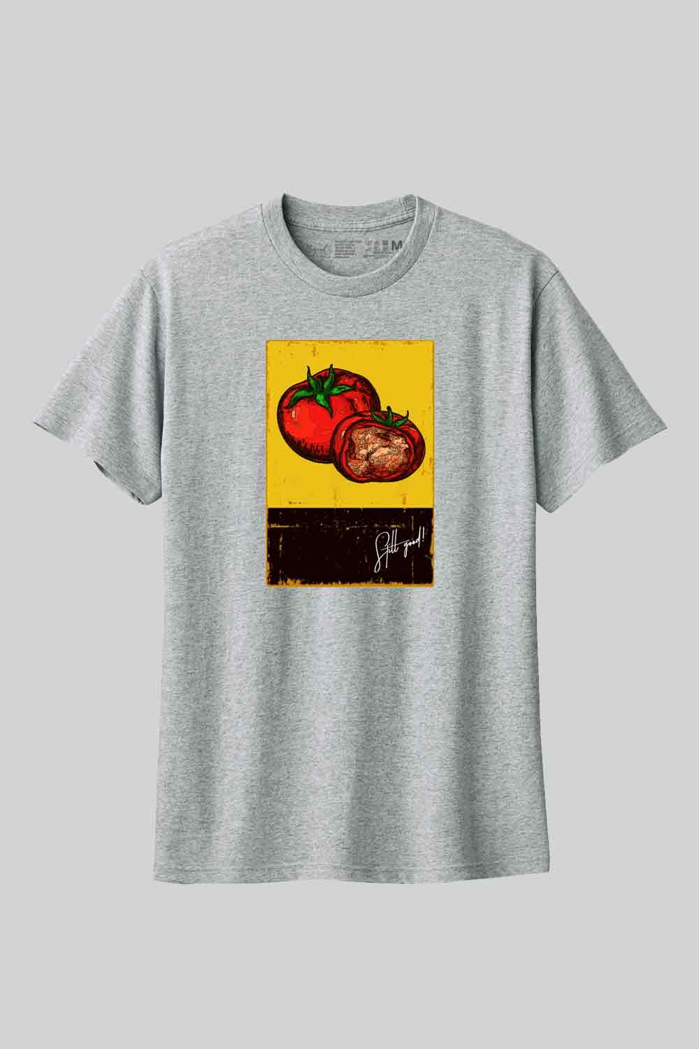 【Still good!】鳥との共有トマトTシャツ - Tomato's Delight Tee/cotton 100%/size:S-XXL