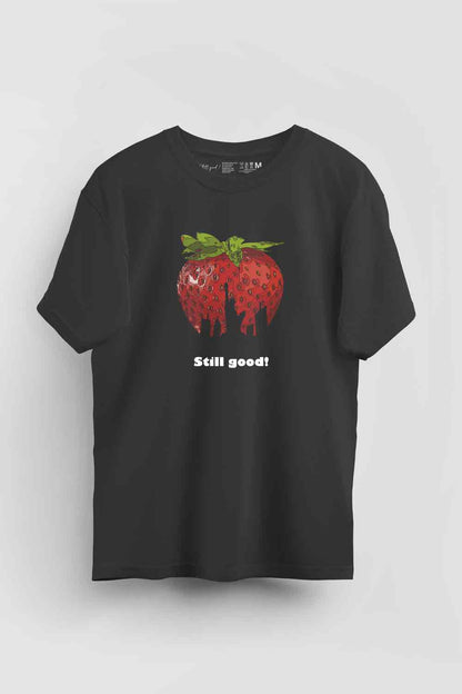 【Still good!】自由な未来の象徴！/露地栽培イチゴTシャツ -Strawberry Freedom Tee/cotton 100%/size:S-XXL