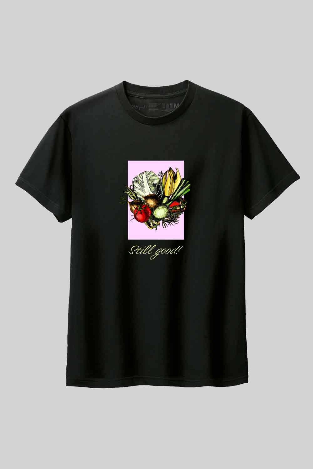 【Still good!】規格外野菜パーティーTシャツ - Wonky Veggie Party Tee/cotton 100%/size:S-XXL