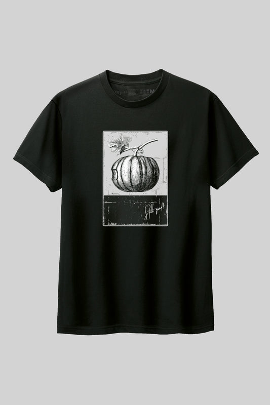 【Still good!】アートな規格外カボチャTシャツ - Artistic Pumpkin Tee/cotton 100%/size:S-XXL