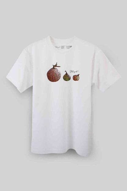 【Still good!】愛嬌たっぷり！/不揃いカボチャTシャツ -Misshapen Pumpkin Tee/cotton 100%/size:S-XXL