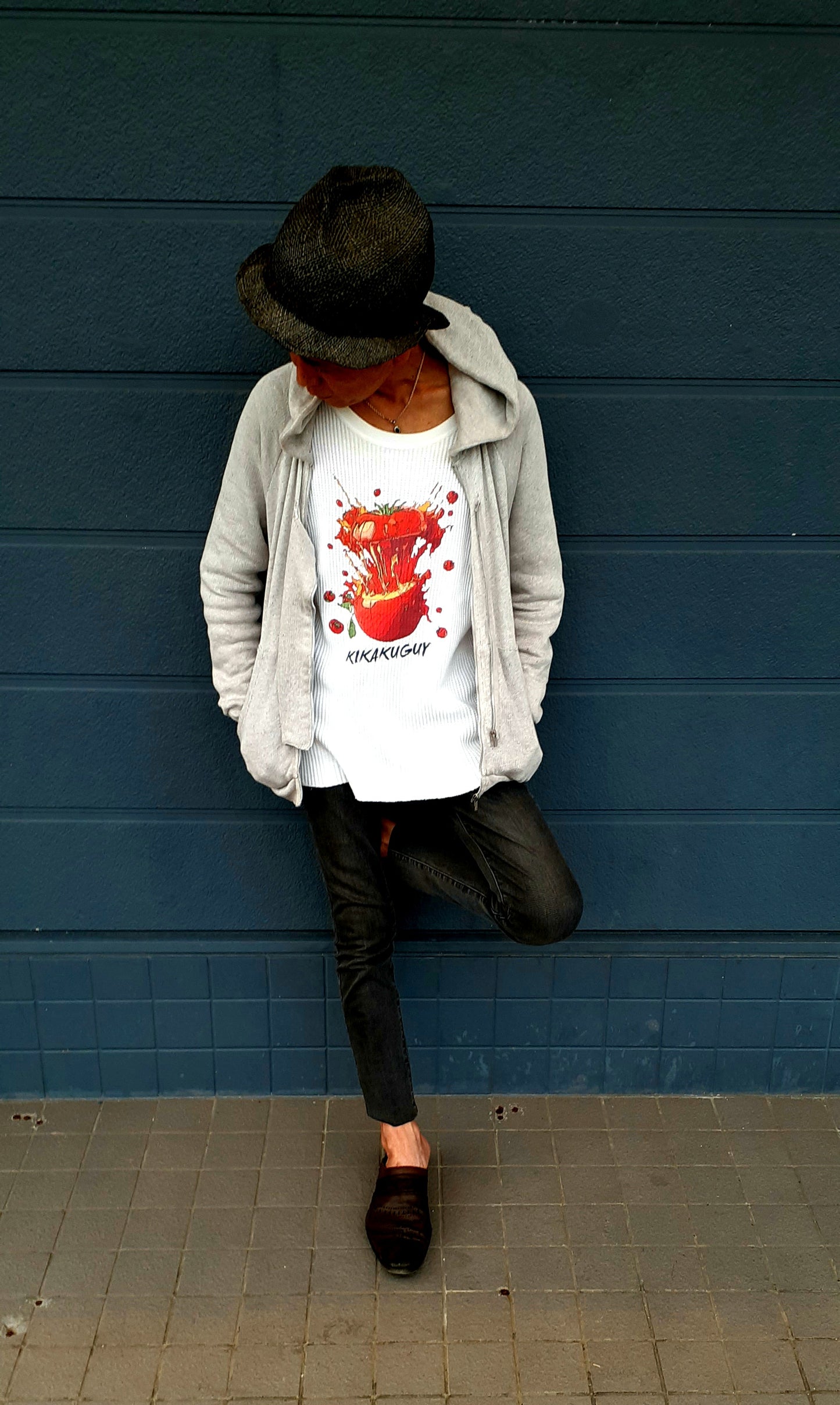 【Still good!】食欲をそそる一枚！/熟成トマトTシャツ - Bursting Tomato Tee/cotton 100%/size:S-XXL