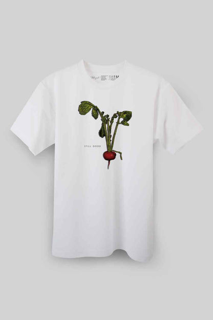 【Still good!】熟成の証！/しおれかぶTシャツ -Wilted Turnip Tee/cotton 100%/size:S-XXL