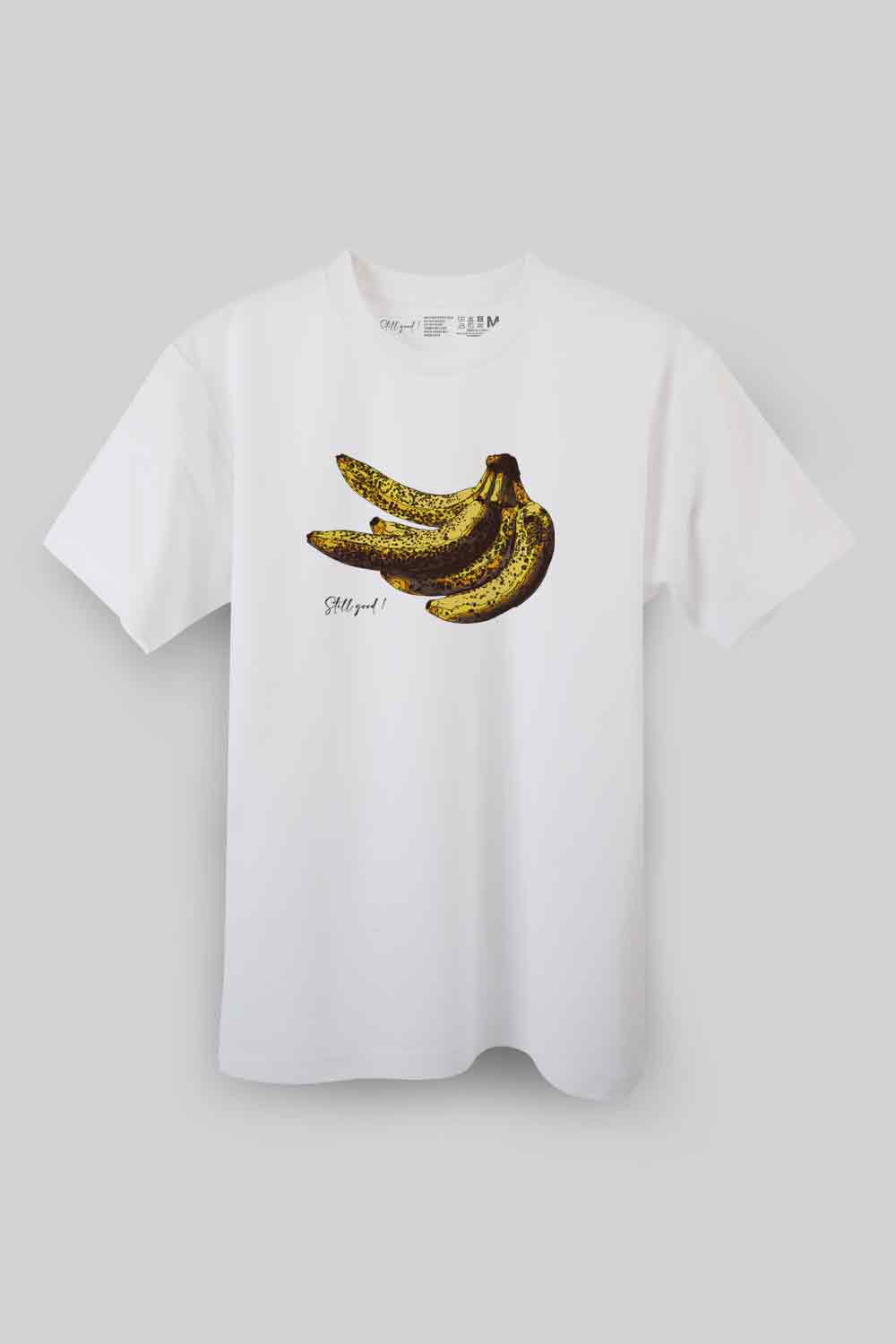 【Still good!】美味しさそのままの「ちょっと熟れたバナナ」Tシャツ -Ripe Banana Tee/cotton 100%/size:S-XXL