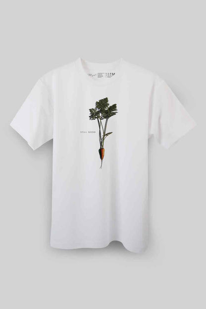 【Still good!】小さいけれど栄養たっぷり！/小さなニンジンTシャツ -Tiny Carrot Tee/cotton 100%/size:S-XXL