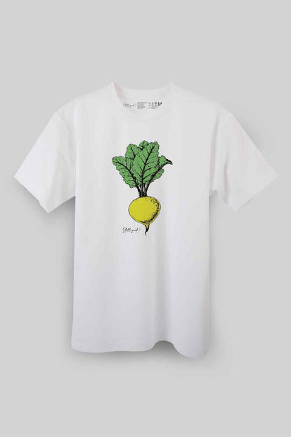 【Still good!】ポップな一枚！/きいろいかぶTシャツ -Yellow Kabu Tee/cotton 100%/size:S-XXL